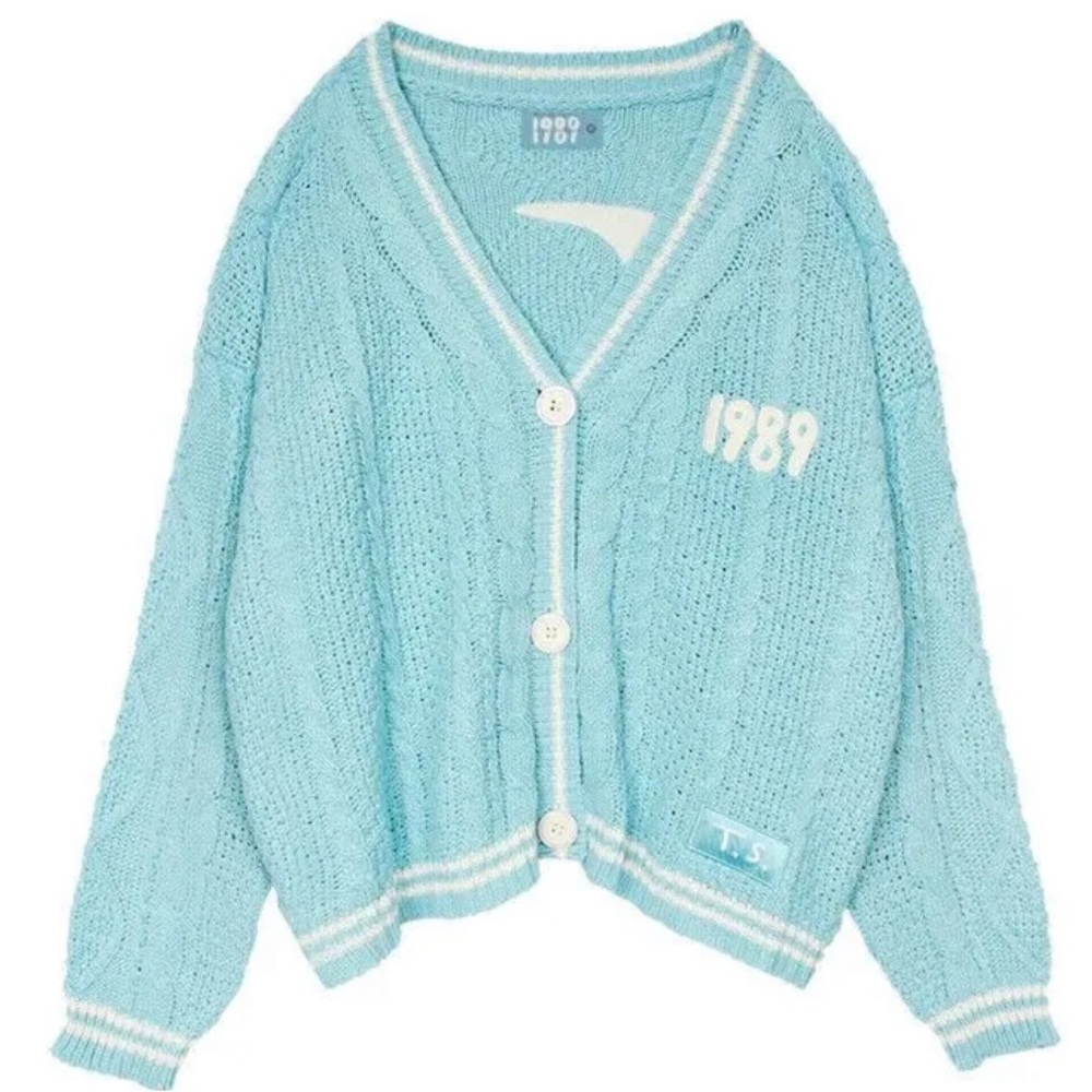 Taylor Swift 1989 Cardigan Sizes XS/SM, MD/LG, and 3XL/4XL
